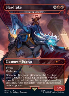 🔥 Scourge of the Throne - Stardrake Secret Lair Drop - Warhammer 40k Art